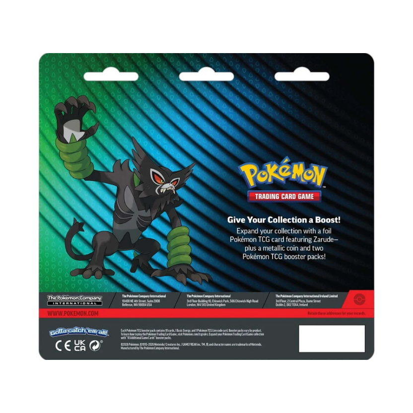 Pokémon Pitch Black 2 Pack Blister Zarude