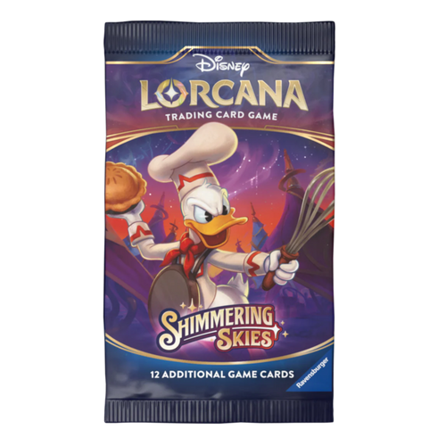 Disney Lorcana Simmering Skies Booster Pack