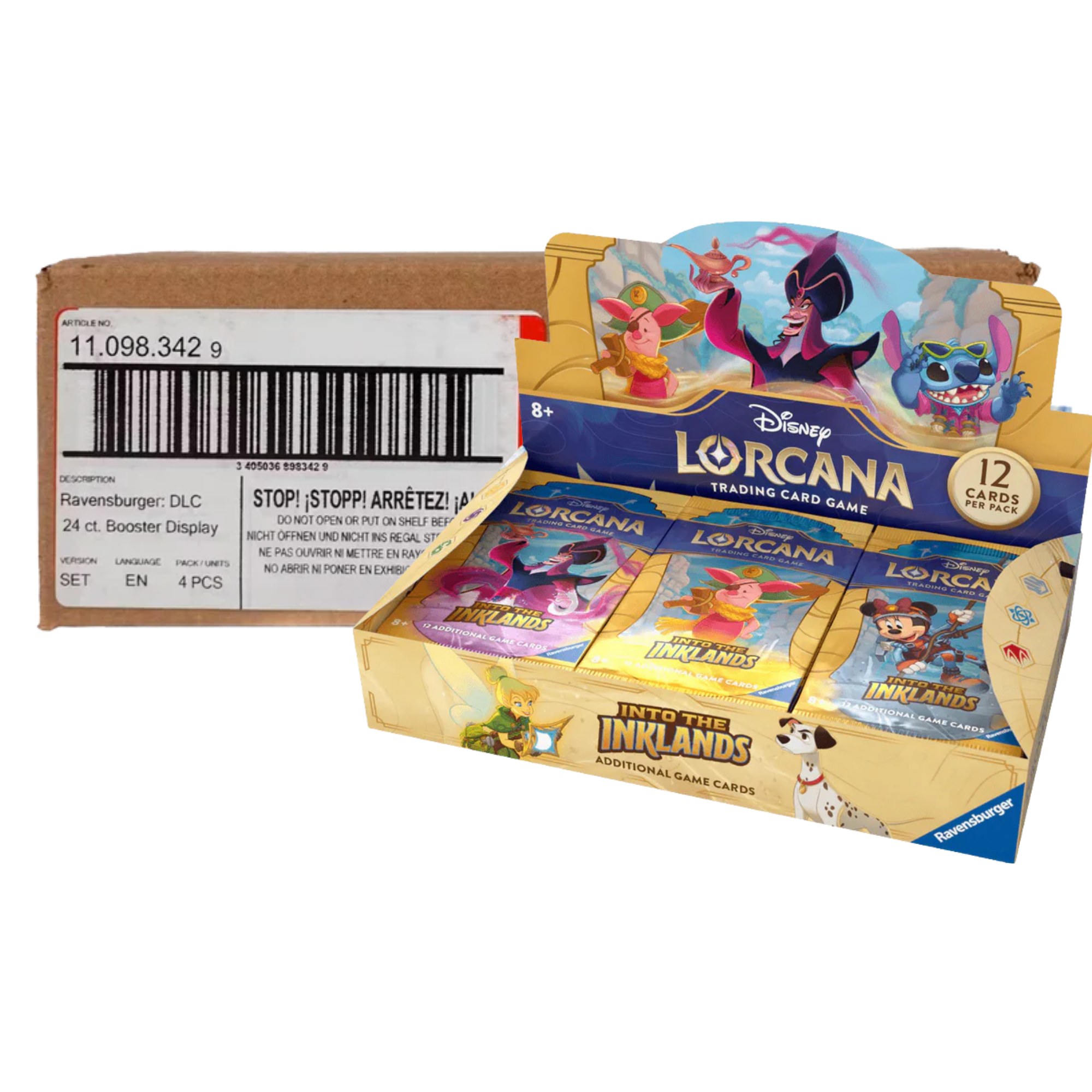 Disney Lorcana Into the Inklands Booster Box Case