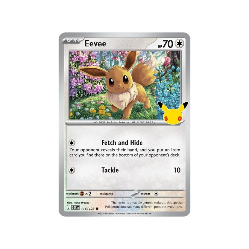 Pokémon 30th Celebration 2 Pack Blister