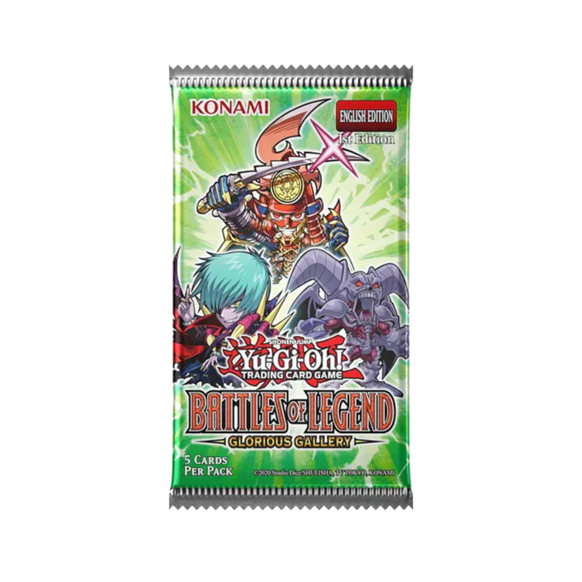 Yu-Gi-Oh! Battles of Legend: Glorious Gallery Booster Pack