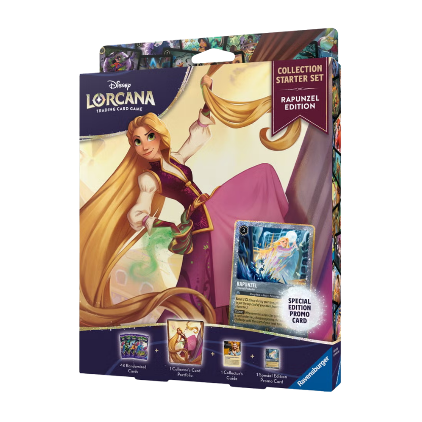 Disney Lorcana Attack of the Vine Collection Starter Set Rapunzel