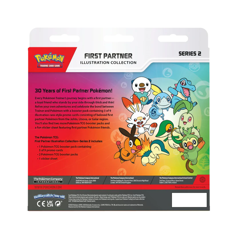 Pokémon First Partner Illustration Collection Series 2