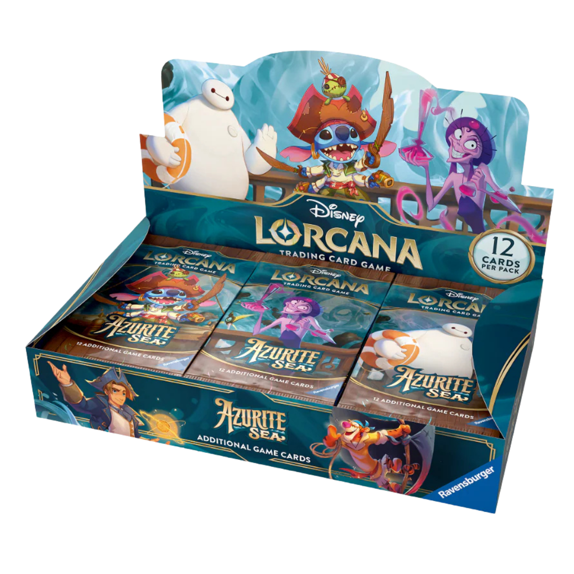 Disney Lorcana Azurite Sea Booster Box