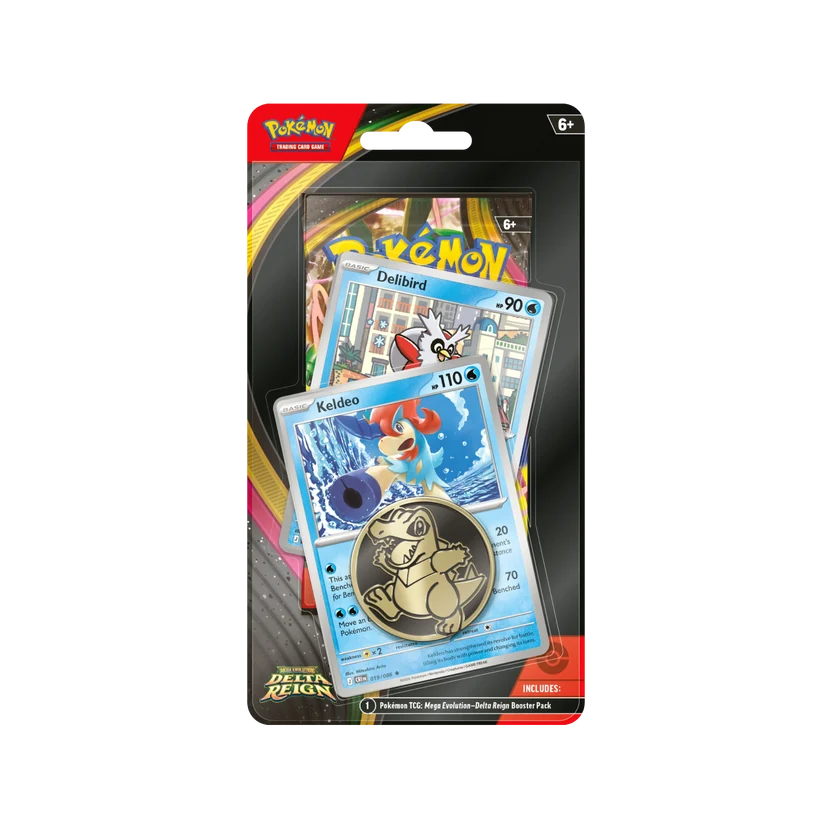 Pokémon Delta Reign Checklane Blister Keldeo