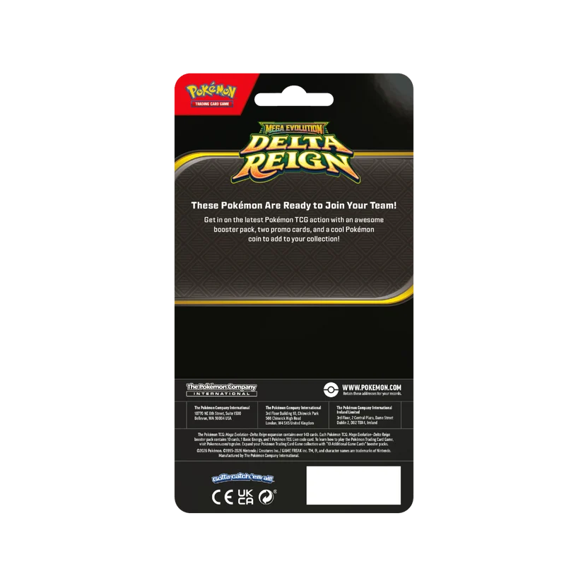 Pokémon Delta Reign Premium Checklane Blister Delphox
