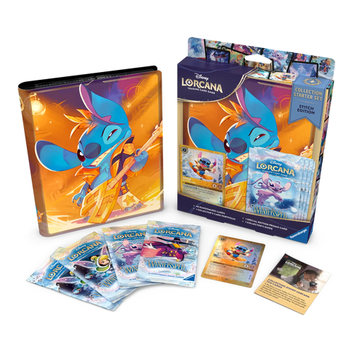 Disney Lorcana Winterspell Collection Starter Set Edição Stitch