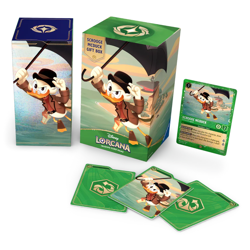 Disney Lorcana Winterspell Scrooge McDuck Gift Box