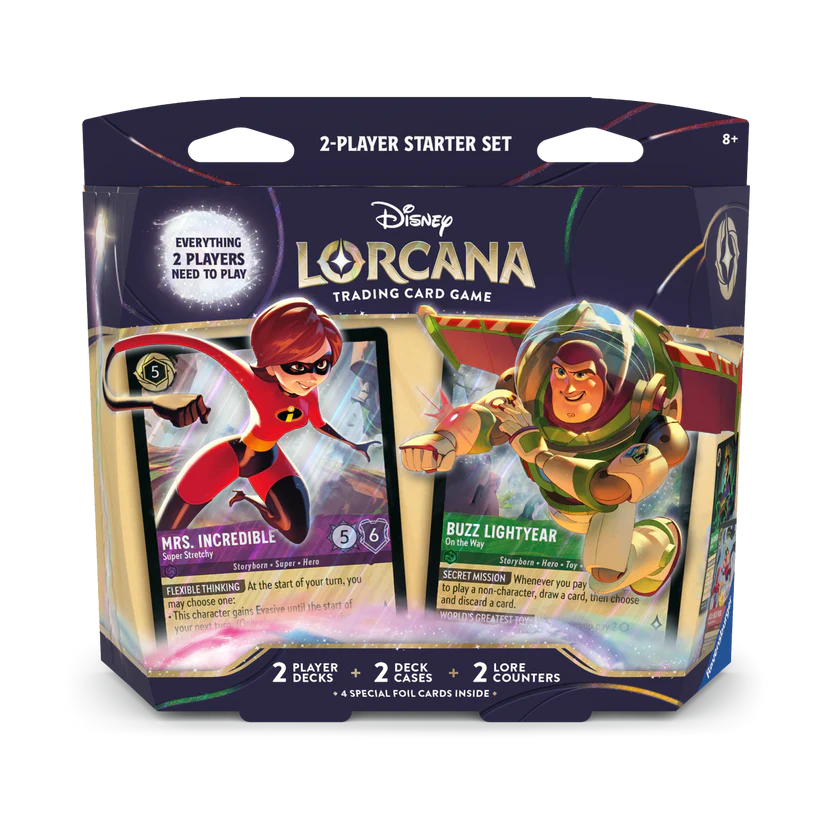 Disney Lorcana Wilds Unknown 2 Player Starter Set