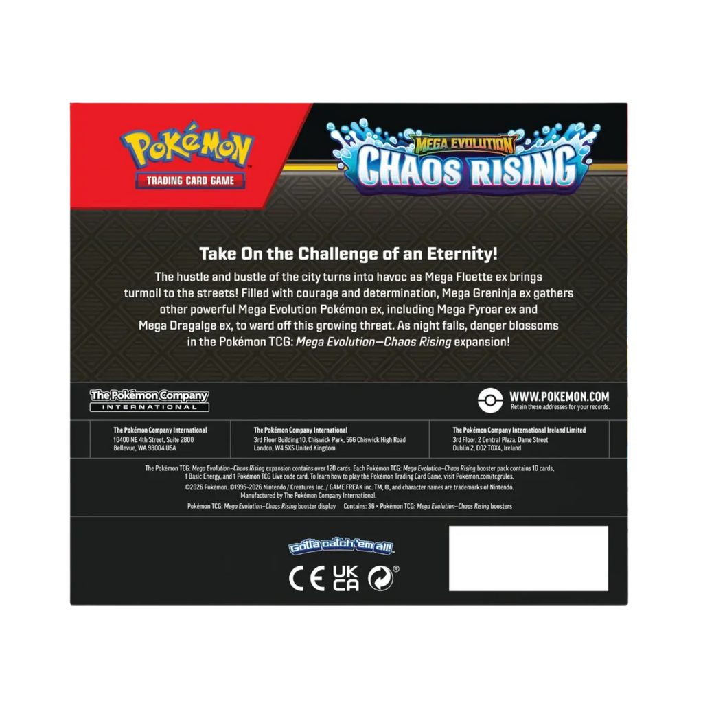 Pokémon Chaos Rising Booster Box