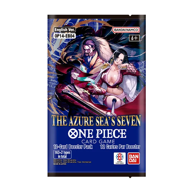 One Piece The Azure Sea’s Seven Booster Pack OP-14 EN