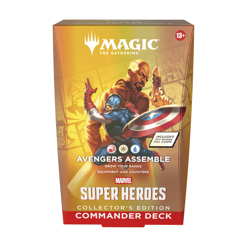 MTG Marvel Super Heroes Commander Deck Collector’s Edition Avengers Assemble