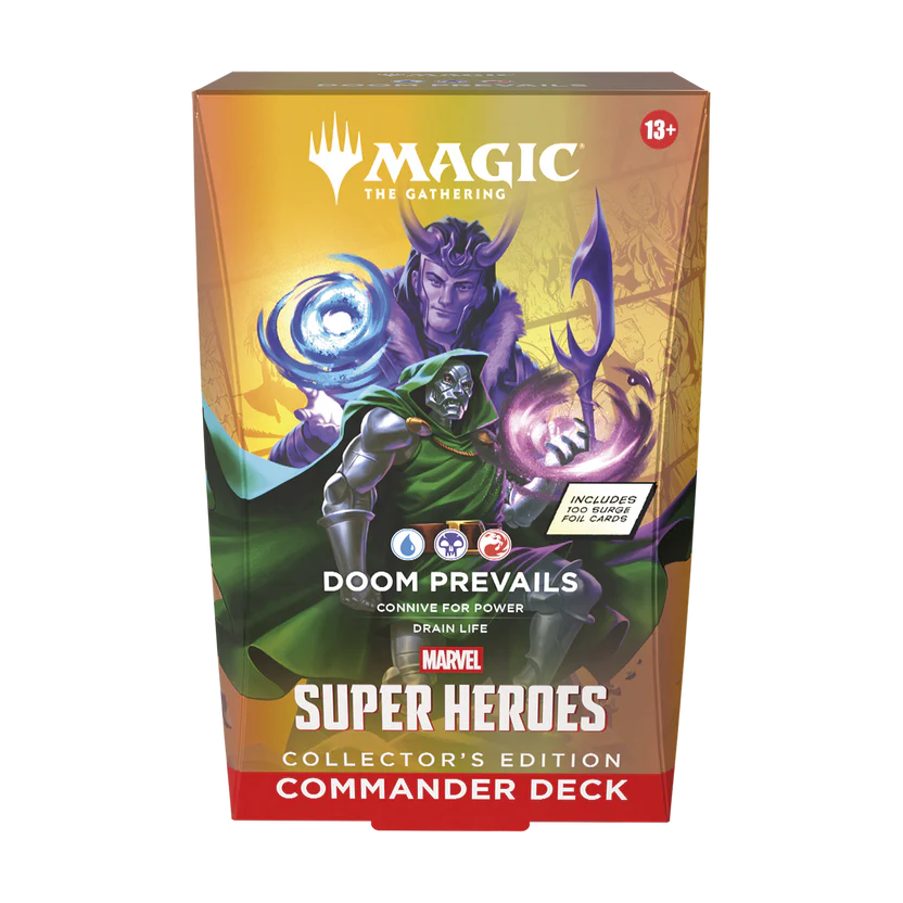 MTG Marvel Super Heroes Commander Deck Collector’s Edition Doom Prevails