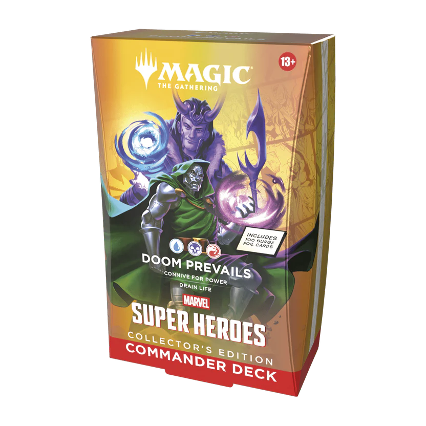 MTG Marvel Super Heroes Commander Deck Collector’s Edition Doom Prevails