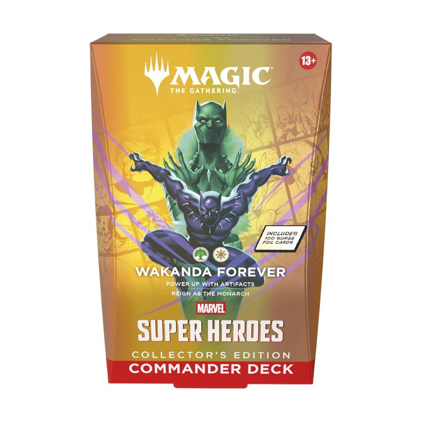 MTG Marvel Super Heroes Commander Deck Collector’s Edition Wakanda Forever