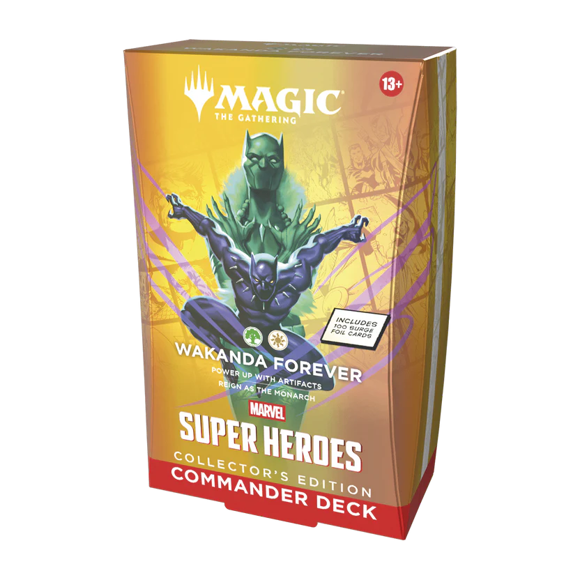 MTG Marvel Super Heroes Commander Deck Collector’s Edition Wakanda Forever