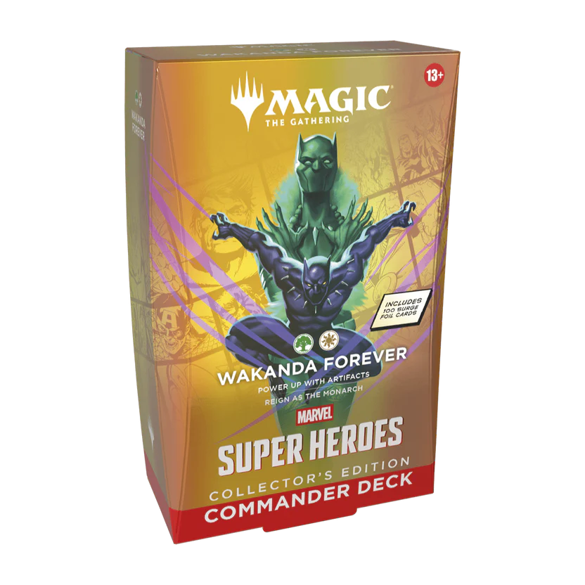 MTG Marvel Super Heroes Commander Deck Collector’s Edition Wakanda Forever