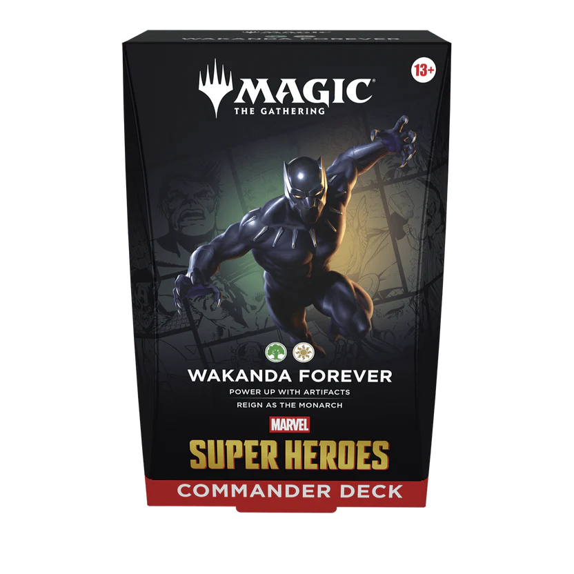 MTG Marvel Super Heroes Commander Deck Wakanda Forever