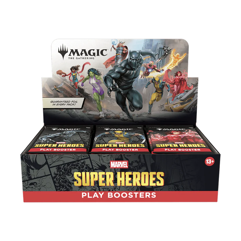MTG Marvel Super Heroes Play Booster Box