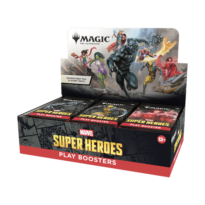 MTG Marvel Super Heroes Play Booster Box