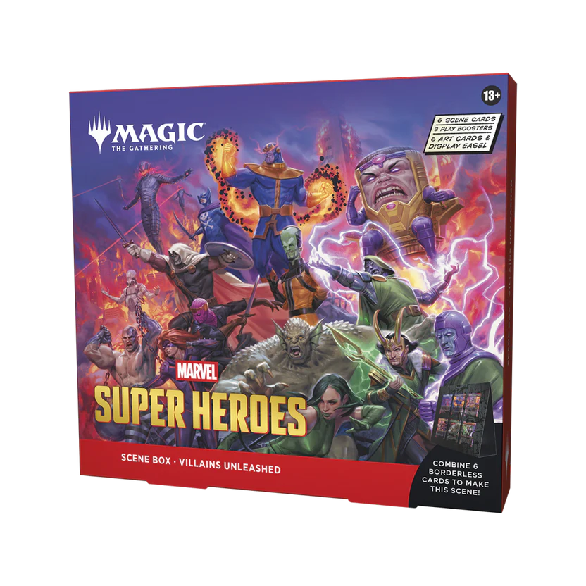 MTG Marvel Super Heroes Scene Box Villains Unleashed