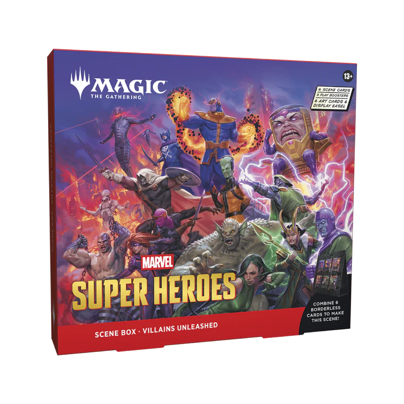 MTG Marvel Super Heroes Scene Box Villains Unleashed