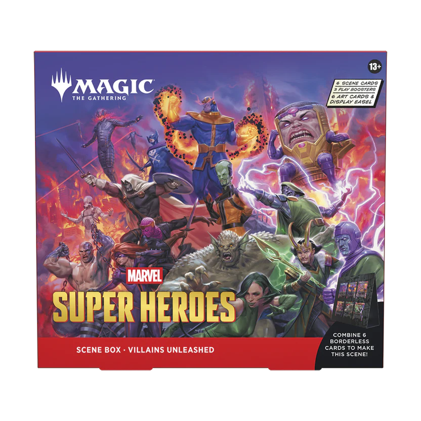 MTG Marvel Super Heroes Scene Box Villains Unleashed