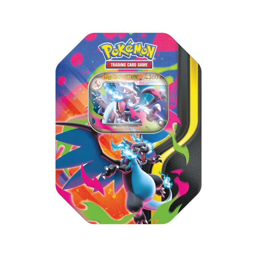 Pokémon Mega Charizard X ex Tin