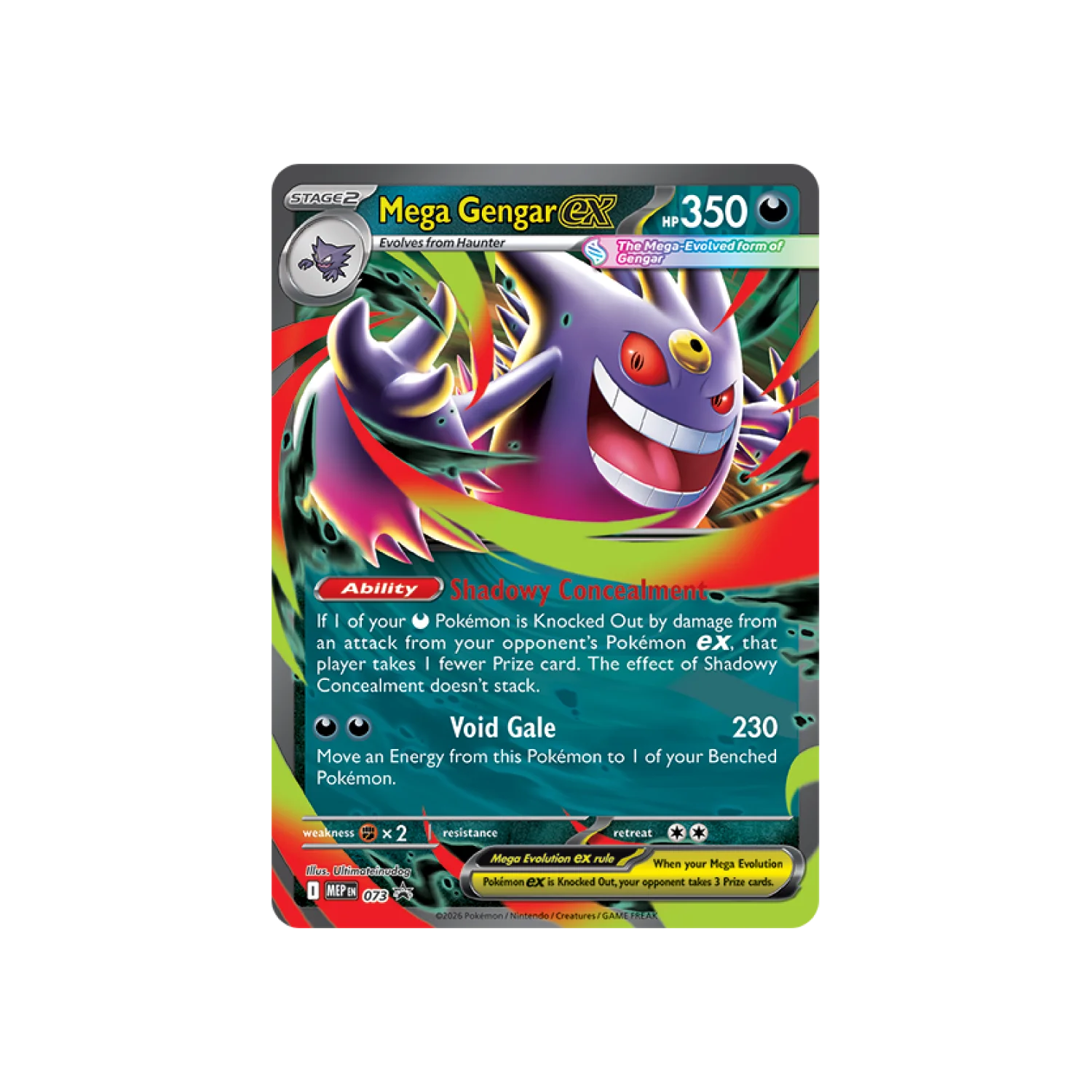 Pokémon Mega Gengar ex Tin