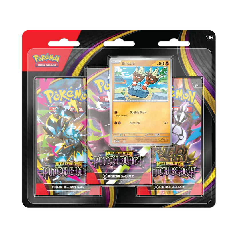 Pokémon Pitch Black 3 Pack Blister Binacle