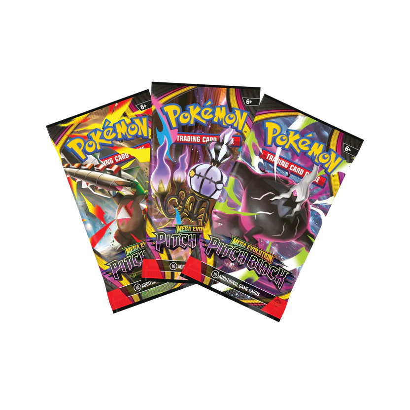 Pokémon Pitch Black 3 Pack Blister Binacle