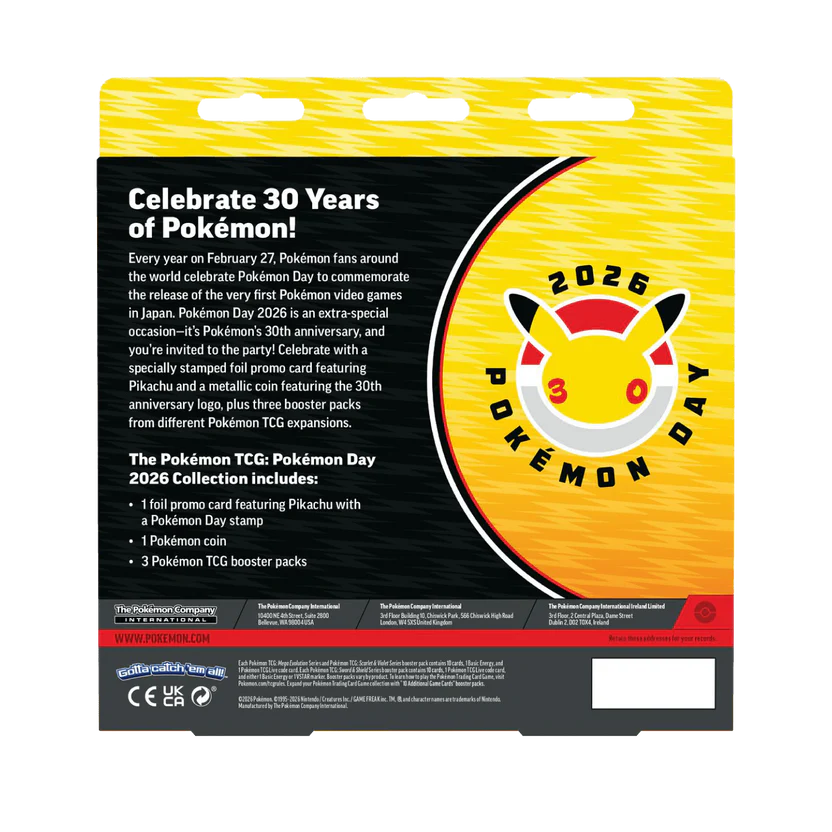 Pokémon Day 2026 Collection