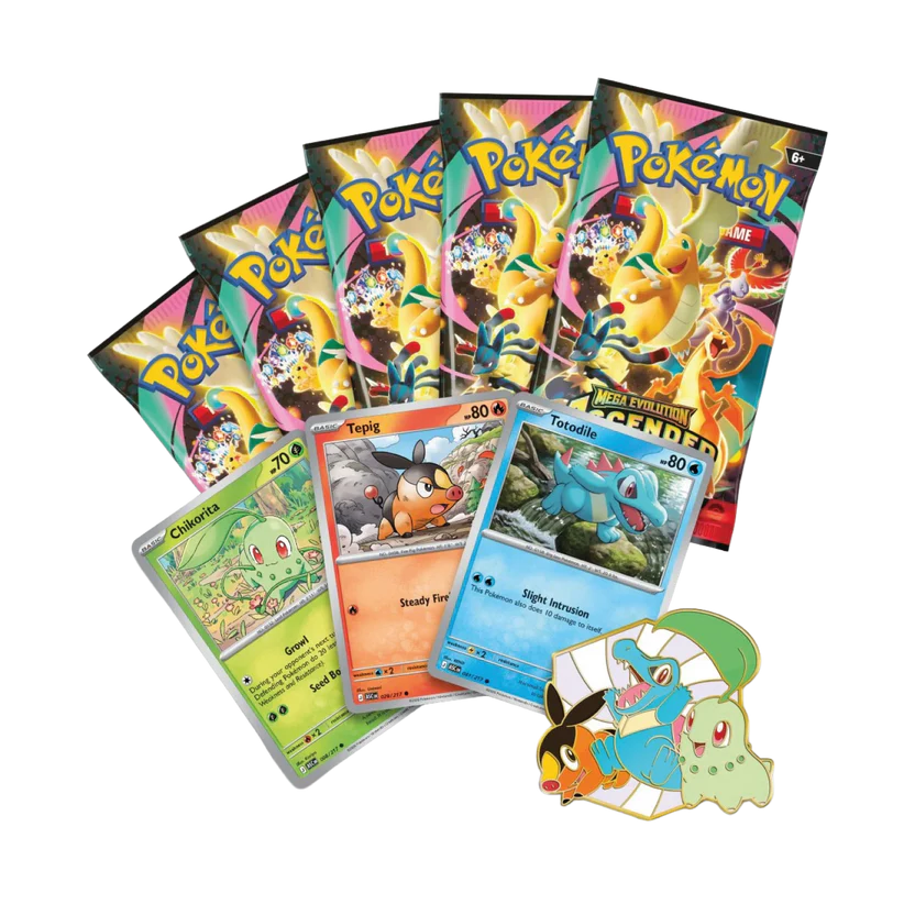 Pokémon Ascended Heroes First Partner Deluxe Pin Collection