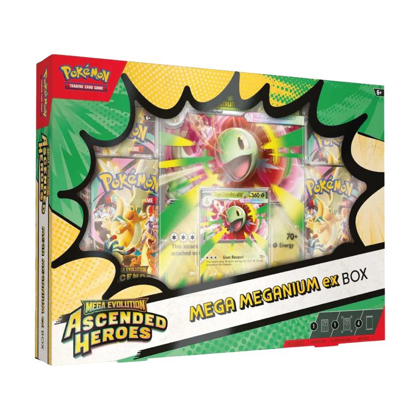 Pokémon Ascended Heroes Mega Meganium ex Box