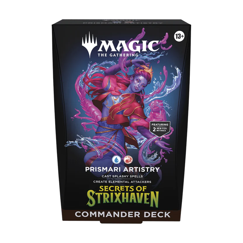 MTG Secrets of Strixhaven Commander Deck Prismari Artistry