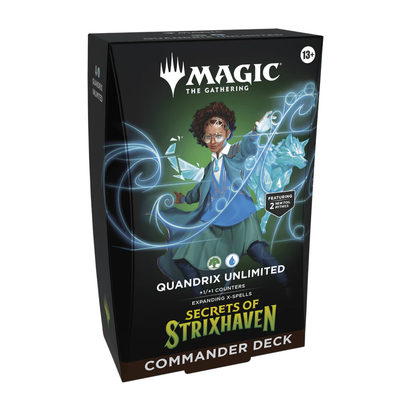 MTG Secrets of Strixhaven Commander Deck Quandrix Unlimited