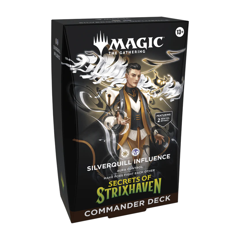 MTG Secrets of Strixhaven Commander Deck Silverquill Influence