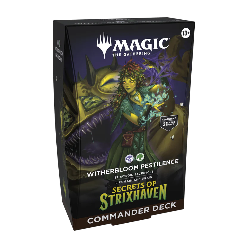 MTG Secrets of Strixhaven Commander Deck Witherbloom Pestilence