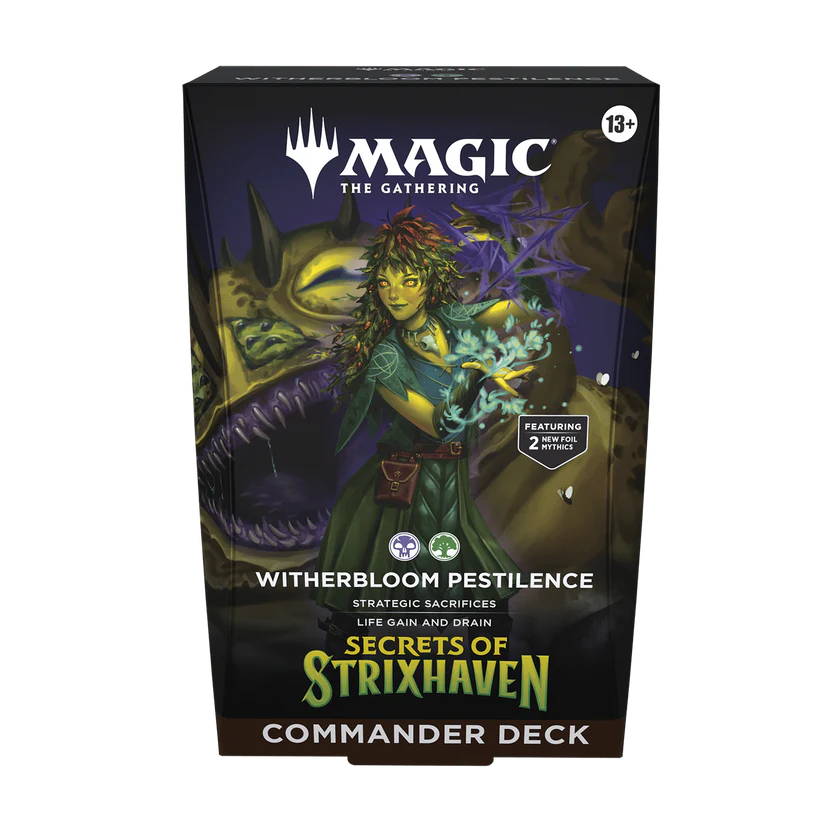 MTG Secrets of Strixhaven Commander Deck Witherbloom Pestilence