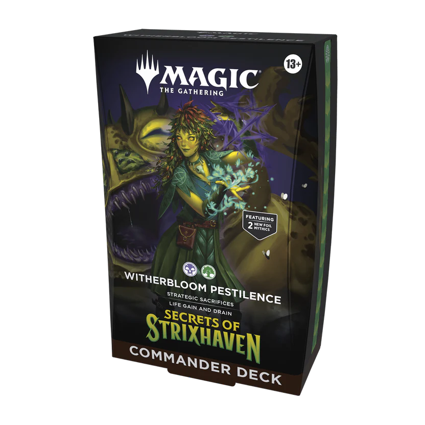 MTG Secrets of Strixhaven Commander Deck Witherbloom Pestilence
